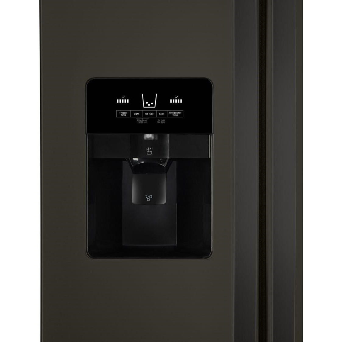 Whirlpool WRS325SDHV 36inch Wide SidebySide Refrigerator 25 cu. ft